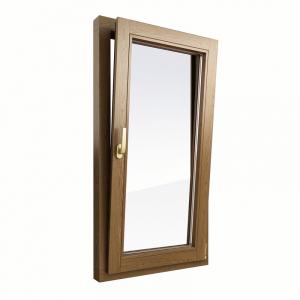 Пластиковое окно одностворчатое Krauss 60 мм 1 камерный стеклопакет ламинированное энергосберегающее